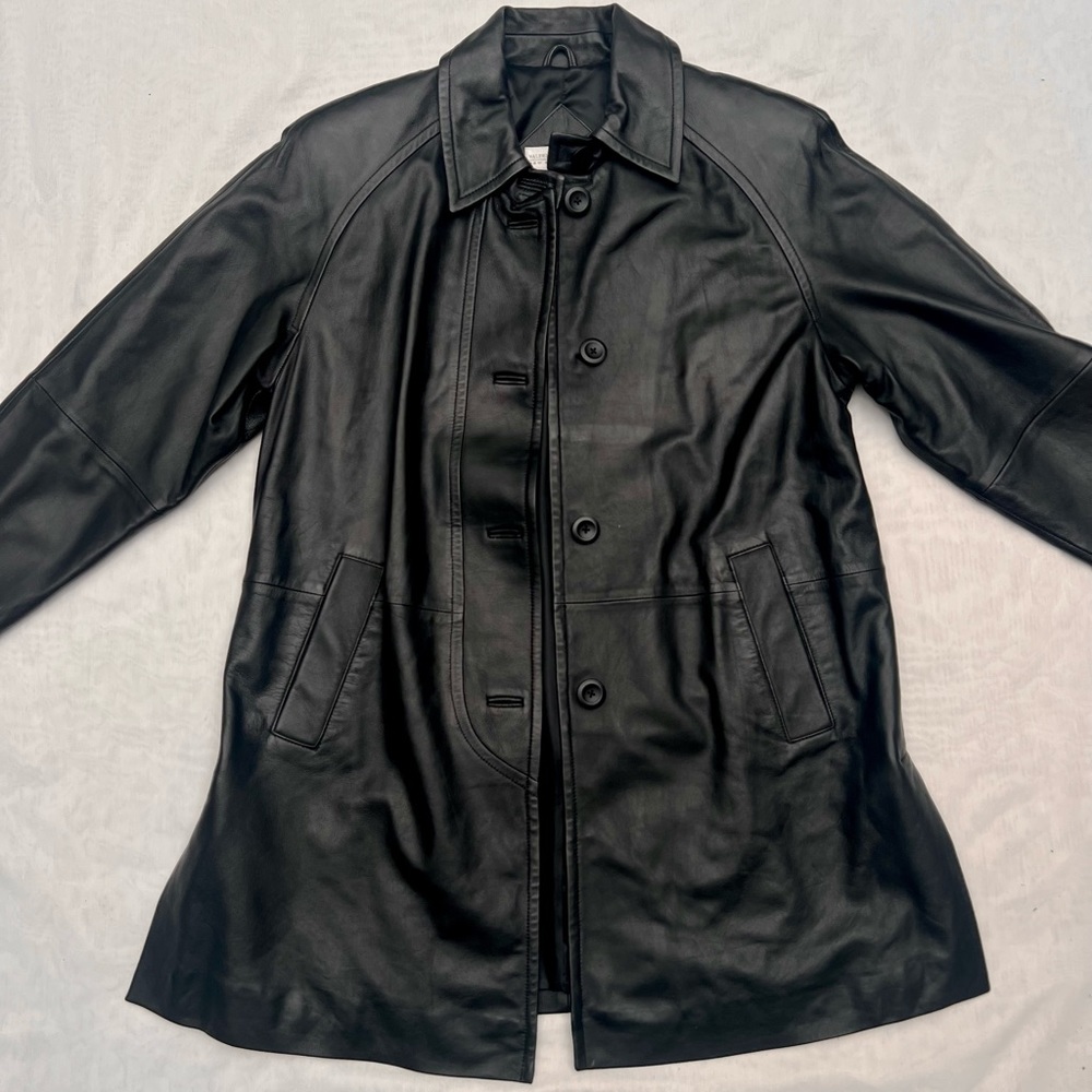 Long Leather Jacket - Picture 2 of 4
